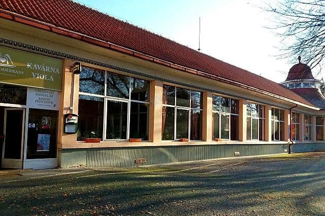 Kavárna Viola v Poděbradech Kavárna Viola v Poděbradech